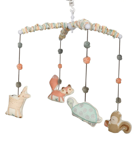 Abracadabra Musical Cot Mobile-Bambi & Friends-Stimulates Baby's Visual & Auditory Senses-For Calm Baby Sleep