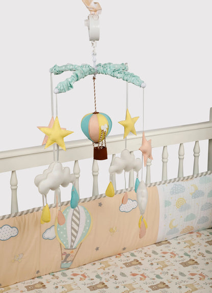 Abracadabra Musical Cot Mobile-Lost in Clouds-Stimulates Baby's Visual & Auditory Senses-For Calm Baby Sleep