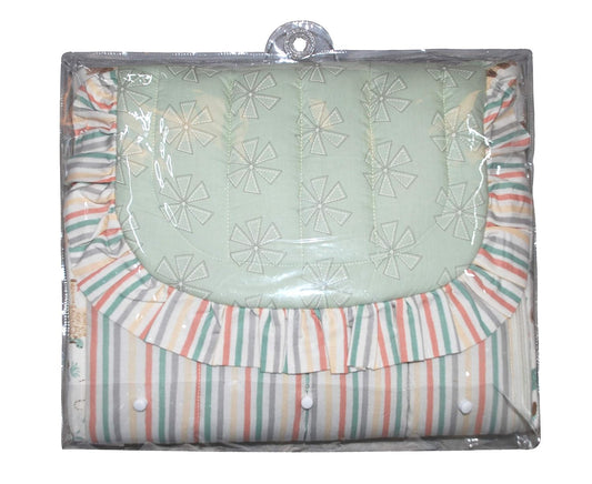 Abracadabra Quilted Baby Carrier Nest Cum Sleeping Bag-Bambi & Friends-Multicolor-For Infants