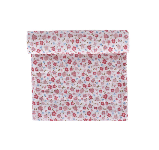 Abracadabra Vintage Floral Swaddles-Pink-Muslin Cotton-Infant Wraps-Pack of 3