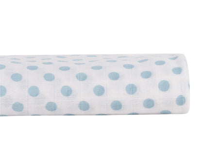 Abracadabra Transport Swaddles-Blue-Muslin Cotton-Infant Wraps-Pack of 3