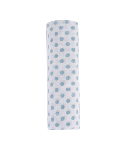 Abracadabra Transport Swaddles-Blue-Muslin Cotton-Infant Wraps-Pack of 3