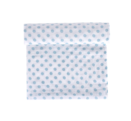 Abracadabra Transport Swaddles-Blue-Muslin Cotton-Infant Wraps-Pack of 3