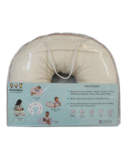 Abracadabra Cotton Nursing Pillow-Sheep-U Shaped-Multi Purpose-For Nursing