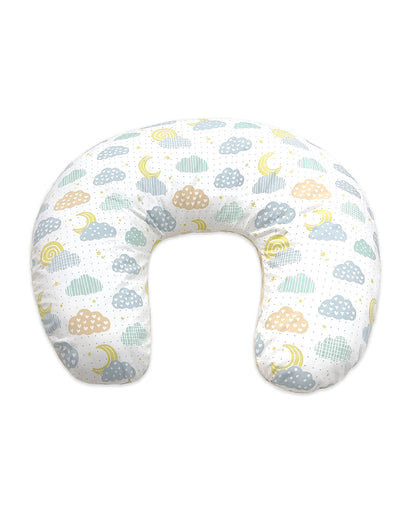 Abracadabra Cotton Nursing Pillow-Lost In Clouds-U Shaped-Multi Purpose-For Nursing