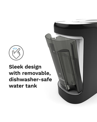 Baby Brezza Formula Pro Advanced Formula Dispenser-Instant Warm Formula with 3 Temperature Settings-Adjustable Serving Size(60-300 ml)-Accurate Mixing-Airtight Formula Storage-Removable & Dishwasher Safe Water Tank