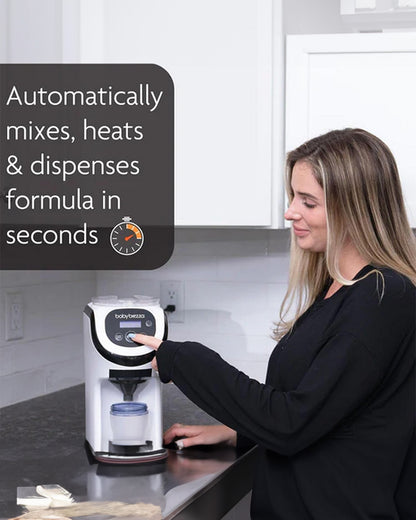 Baby Brezza Formula Pro Mini Compact Formula Dispenser–Instant Warm Formula-Adjustable Serving Size(60-300 ml)-Removable Water Tank & Easy Setup