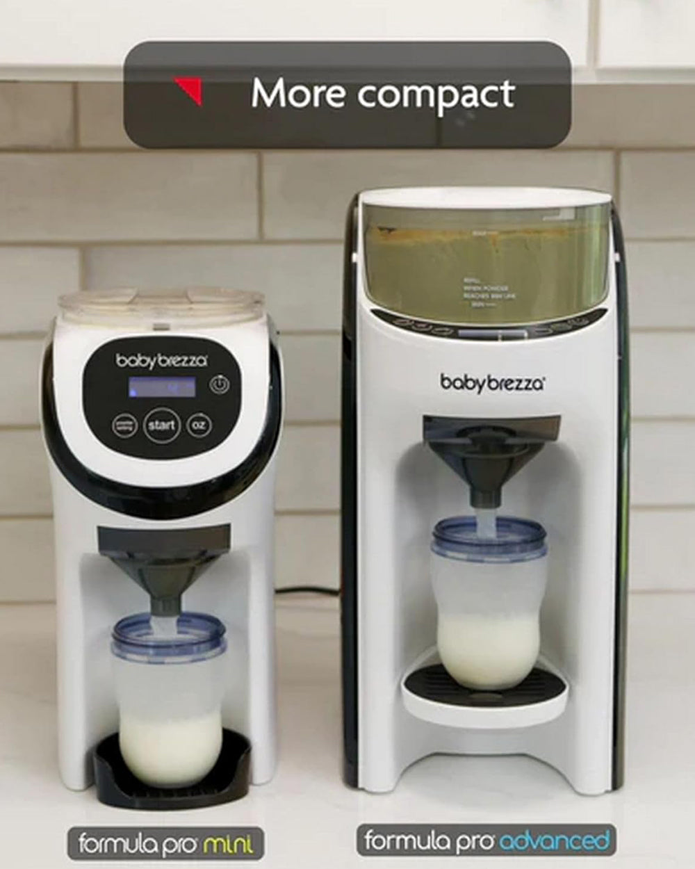 Baby Brezza Formula Pro Mini Compact Formula Dispenser–Instant
