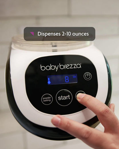 Baby Brezza Formula Pro Mini Compact Formula Dispenser–Instant Warm Formula-Adjustable Serving Size(60-300 ml)-Removable Water Tank & Easy Setup