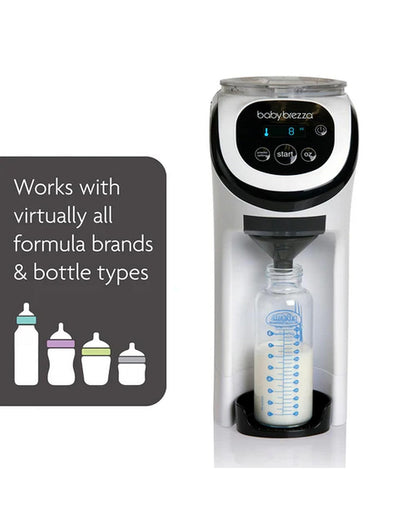 Baby Brezza Formula Pro Mini Compact Formula Dispenser–Instant Warm Formula-Adjustable Serving Size(60-300 ml)-Removable Water Tank & Easy Setup