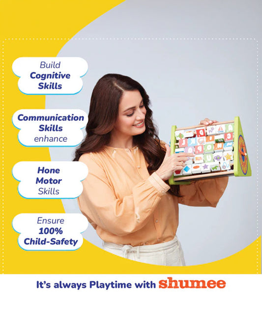 Shumee Peppa Pig Carnival Memory Card Game-18 Cards Learning and Educational Toys-12M+