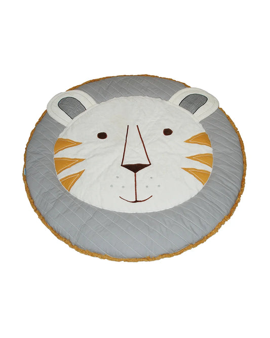 Abracadabra Tiger Quilted Playmat-Ultra Soft-Improves Tactile Stimulation-0M+