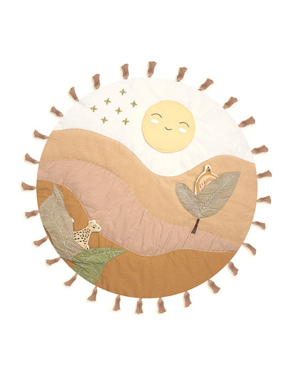 Crane Baby Desert Sunset Playmat-Improves Tactile Stimulation-0M+