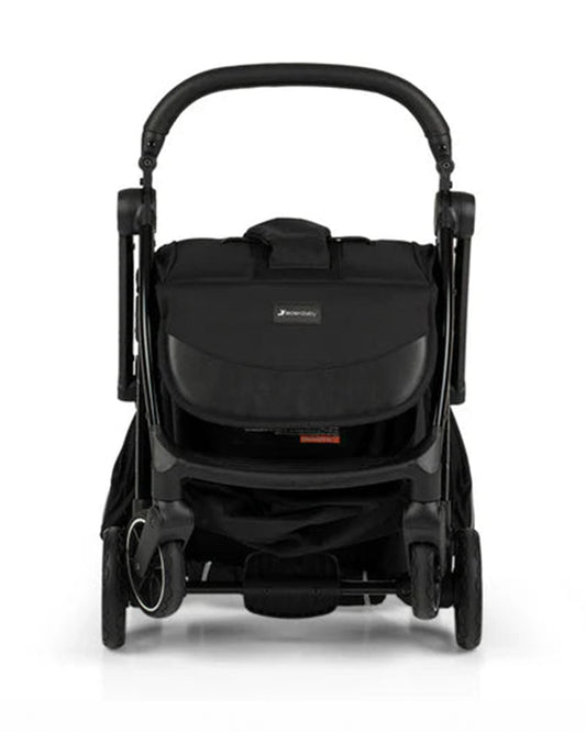 Leclerc Influencer Air Lightweight Baby Stroller-Air Cabin Friendly-Flat Reclining Seat-One Touch Fold-Includes Travel Bag-2 Years Warranty-For 6M to 5Y (Upto 22 Kg)-Piano Black