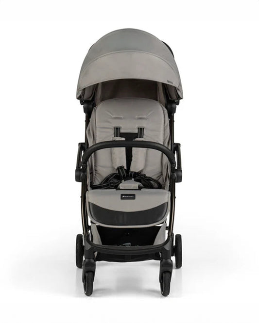 Leclerc Influencer Air Lightweight Baby Stroller-Air Cabin Friendly-Flat Reclining Seat-One Touch Fold-Includes Travel Bag-2 Years Warranty-For 6M to 5Y (Upto 22 Kg)-Violet Grey