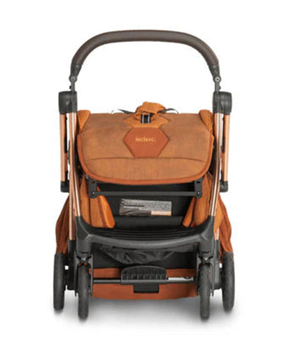 Leclerc Hexagon Ligthweight Baby Stroller & Diaper Bag-Air Cabin Friendly-Flat Reclining Seat-One Touch Fold-Includes Travel Bag-2 Years Warranty-for 6M to 5Y (Upto 22Kg)-Heritage Sport