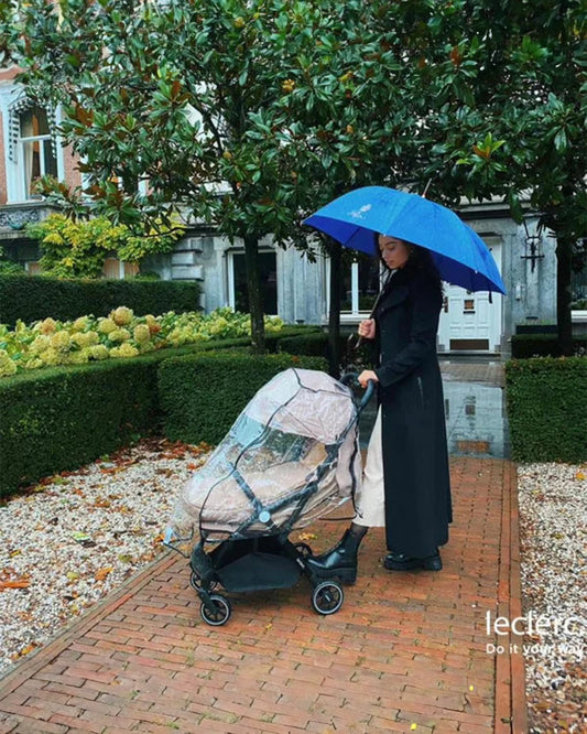 Leclerc Rain Cover-Compatible with all Leclercbaby Strollers-Transparent