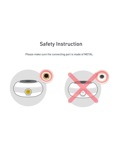 Lollipop Exchangeable Outer for Baby Monitor-Compliance with EU safety-Non-toxic-20cm-Pale Lilac