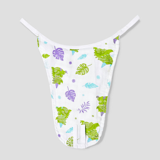 The Boo Boo Club Star & Watermelon Cloth Nappy Combo-GOTS Certified Organic Cotton-Washable & Reusable-Pack of 4