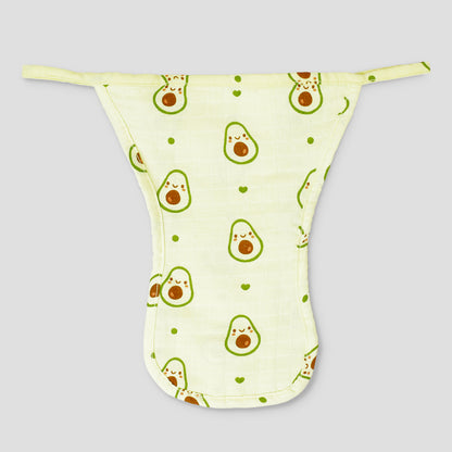 The Boo Boo Club Multicolor Print Cloth Nappy Combo-GOTS Certified Organic Cotton-Washable & Reusable-Pack of 4