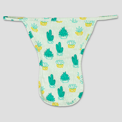 The Boo Boo Club Multicolor Print Cloth Nappy Combo-GOTS Certified Organic Cotton-Washable & Reusable-Pack of 4