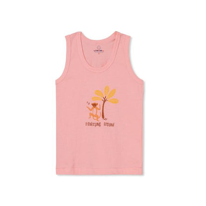 The Boo Boo Club Blue, Peach & Green Vest-Embroidered-Cotton-Pack of 3-For Infants