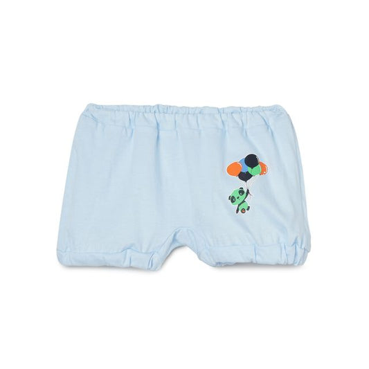 The Boo Boo Club Blue, Pink & Yellow Shorts-Embroidered-Cotton-Pack of 3-For Infants