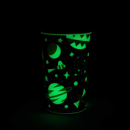 Munchkin Miracle 360 Degree Glow In The Dark Sippy Cup-Red-Auto Flow Stop-For Infants