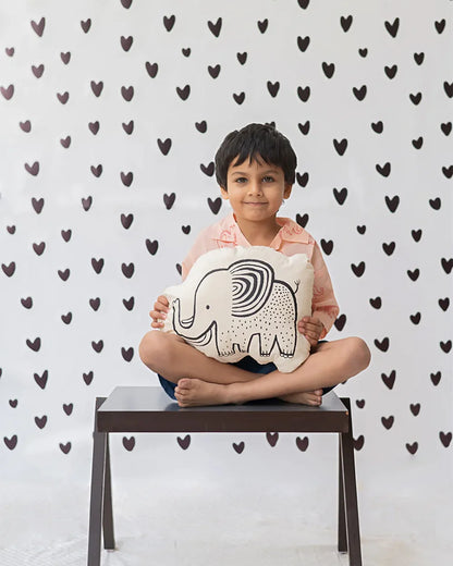 Mouse in the House Peach Shirt-A Stomping Elephant-Cotton-For Infants