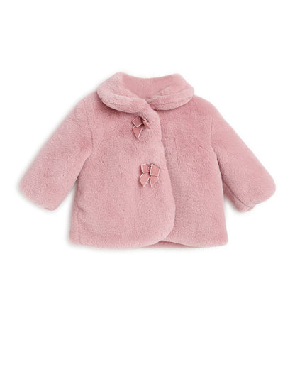 Chicco Medium Pink Jacket-Solid-Polyester-For Infants