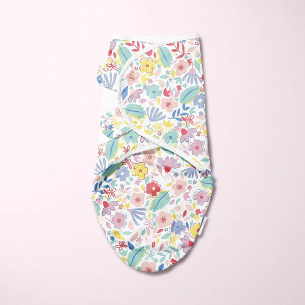 Haus & Kinder Dreamsack Easy Wrap Swaddle-Ditsy Floral-Multicolor-100% ...