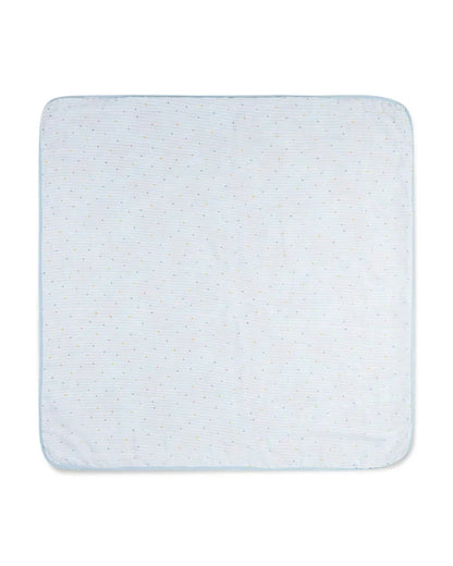 Haus & Kinder Bold Floral Reversible Blanket-100% Cotton  Muslin-Multicolor-For Infants