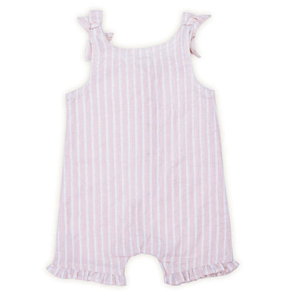 Haus & Kinder Pink Romper-Striped-Cotton-For Infants