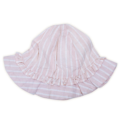 Haus & Kinder Pink Romper-Striped-Cotton-For Infants