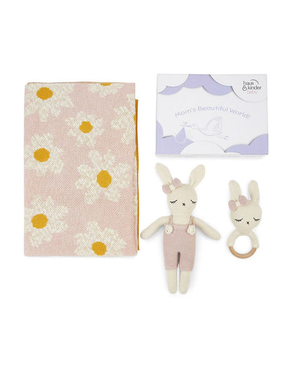 Haus & Kinder Olly Baby Shower Gift Set-Pack of 3-Gift For Baby Shower & Baby Birthday