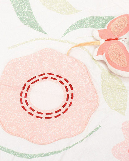 Haus & Kinder Floral garden Baby Activity Mat-Improves Visual & Tactile Stimulation-Indoor Toy-0M+