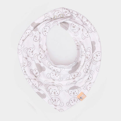 Mi Arcus Kids Drool Knitted Bibs-Multicolor-Cotton-0 to 3M-Pack of 5-For Infants