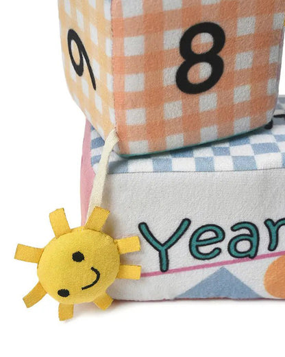 Mi Arcus Baby Milestone Blocks Set-Soft Toy-Plush Cuddly Toy For Newborn