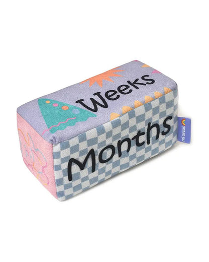 Mi Arcus Baby Milestone Blocks Set-Soft Toy-Plush Cuddly Toy For Newborn