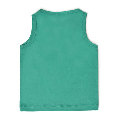 Mi Arcus Blue, Orange & Pink Vest-Printed-Cotton-Pack of 3-For Infants