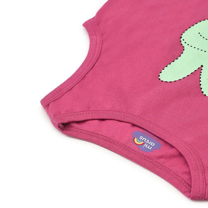 Mi Arcus Blue, Orange & Pink Vest-Printed-Cotton-Pack of 3-For Infants