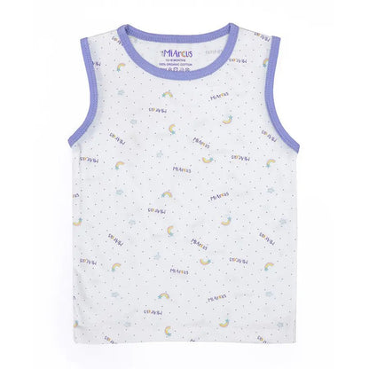 Mi Arcus Multicolor Coord Set-Printed-Cotton-Pack of 2-For Infants