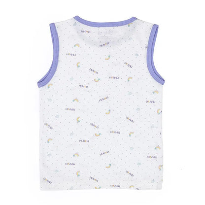 Mi Arcus Multicolor Coord Set-Printed-Cotton-Pack of 2-For Infants