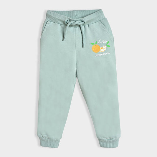 Mi Arcus Green & Grey Joggers-Fruits Melange-Cotton-Pack of 2-For Infants