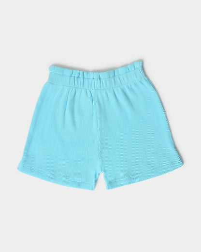 Mi Arcus Blue, Pink & Multicolor Shorts-Animal Print-Cotton-Pack of 3-For Infants