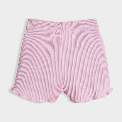 Mi Arcus Pink Coord Set-Solid-Cotton-For Infants