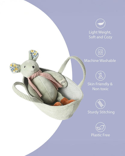 Mi Arcus Grow Kind Miles Knitted-Soft Toy-Plush Cuddly Toy For Newborn
