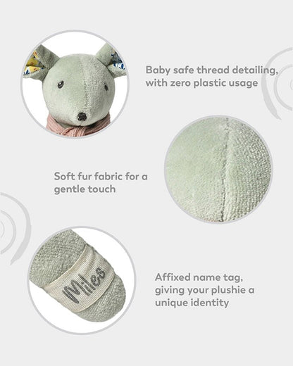 Mi Arcus Grow Kind Miles Knitted-Soft Toy-Plush Cuddly Toy For Newborn