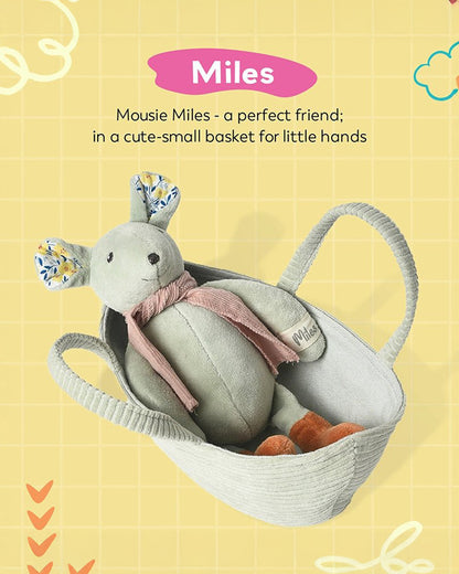 Mi Arcus Grow Kind Miles Knitted-Soft Toy-Plush Cuddly Toy For Newborn