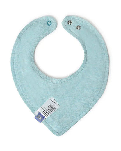 Mi Arcus Kids Drool Knitted Bibs-Blue-Cotton-0 to 3M-Pack of 5-For Infants